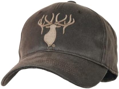 Kralın Yıpranmış Logo Şapkası Kahverengi