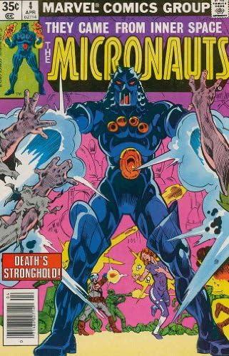 Mikronotlar (Cilt. 1) 4 FN; Marvel çizgi romanı / Bill Mantlo Baron Karza