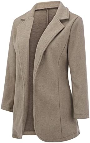 Kadın Blazers ve Takım Elbise Ceketleri Temel Hafif Dış Giyim Düğme Aşağı Ceket Yaz Moda Blazers