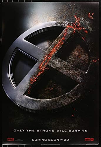 X-MEN: KIYAMET-27 x 40 D/S Orijinal Film Afişi Bir Sayfa Marvel