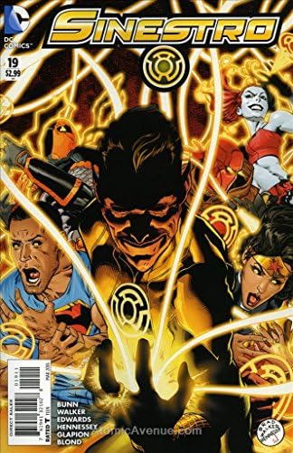 Sinestro 19 VF; DC çizgi roman