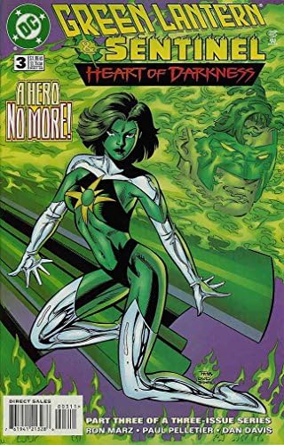 Yeşil Fener / Nöbetçi: Karanlığın Kalbi 3 VF / NM; DC çizgi roman