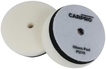 CARPRO Gloss Pad-Benzersiz Japon Açık Hücreli Poliüretan Köpükten, Eğimli Profilden, Hem Çift Etkili hem de Döner