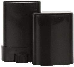 Siyah Deodorant Kabı - Boş -.35 Ons - Twist-Up DIY Deodorantlar için Doldurulabilir Plastik Tüp-Kozmetik El Sanatları-6'lı