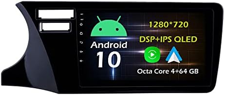 Bestycar 9 araba android müzik seti Radyo Honda City 2014-2017 için Octa Çekirdek Android 10.0 HD Dokunmatik Ekran