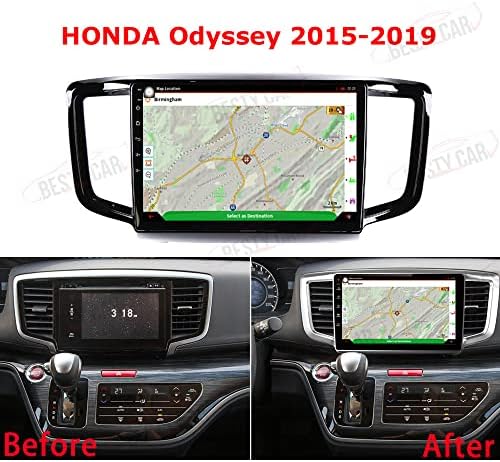 Bestycar 10.1 araba android müzik seti Radyo HONDA Odyssey 2015-2019 için Octa Çekirdek Android 10.0 HD Dokunmatik