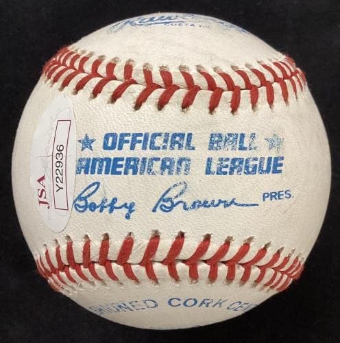 Kirby Puckett İmzalı Beyzbol Bob Brown Minnesota ikizleri WSC HOF İmzalı JSA İmzalı Beyzbol Topları