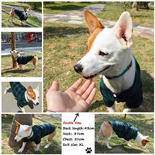 Koneseve Köpek Gömlek, Pet Ekose Elbise Gömlek T-Shirt Kazak Eşleştirme Nefes için Küçük Orta Büyük Köpek Kedi Köpek