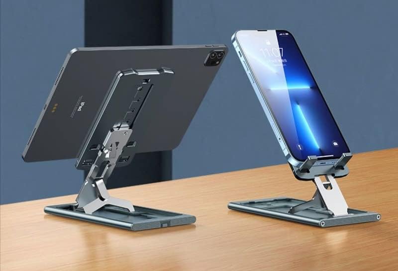 LADUMU Masaüstü Desteği Dört Vitesli Kaldırılabilir Katlanabilir cep telefonu standı Ofis Masası Kolay Koymak Taşınabilir