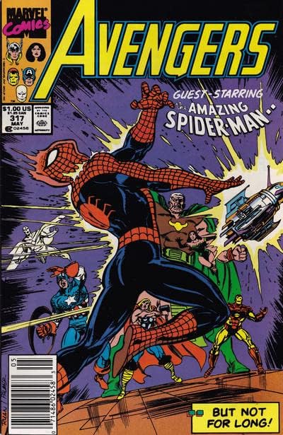 Yenilmezler, 317 (Gazete Bayii ) VF; Marvel çizgi romanı / Örümcek Adam