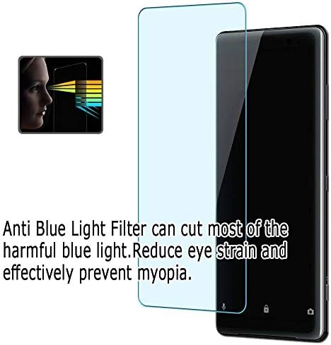 Puccy 3 Paket Anti mavi ışık ekran koruyucu ile uyumlu XPLORA X6 OYUN TPU film koruma (Temperli cam koruyucular )