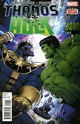 Thanos'a karşı Hulk 1 VF / NM; Marvel çizgi romanı / Jim Starlin